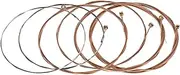 Labymos High-End Guitar String Coated Acoustic Guitar Strings ular Steel Core Phosophor Bronze -Rust Vacuum Coating Pack of 6 Strings