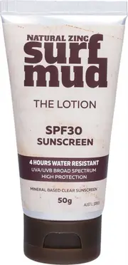 Natural Zinc Sunscreen Spf30 - 50g