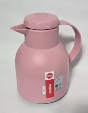 EMSA Samba 1L 33.8oz Baby Pink Vacuum Flask Coffee PITCHER Jug Germany NWT NEW