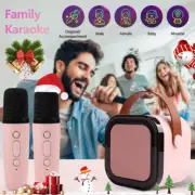 Bluetooth Microphone All-in-one Speaker Color Light Family KTV Mini Speaker Set
