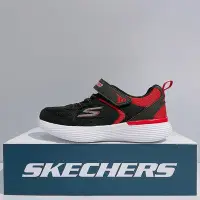 在飛比找Yahoo!奇摩拍賣優惠-SKECHERS GO RUN 400 V2 中童 黑紅 魔