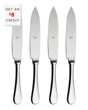 Mepra Set of 4 American Steak Knives with $8 Credit
