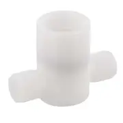 Empire Faucets Tee Plumbing Pipe Connector - Plastic Tub Plumbing Pipe Piece