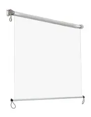 [Instahut] Outdoor Blind Roll Down Awning Canopy Shade Window 1.5X2.4M in White