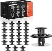 A-Premium 20PCS Nylon Under Cover Retainer Clips Compatible with Honda CR-V 2017-2021, Civic 2016-2021, Accord 2014-2015/2017-2021, Odyssey 2020-2022, Fit, HR-V, Insight, Clarity - for 10mm Hole