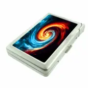 Fire Ice Em20 Cigarette Case with Built in Lighter Metal Wallet
