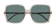 Saint Laurent SL 591 Asian Fit 003 Men's Sunglasses Brown Size 57