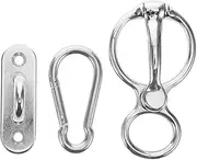 Yardwe Horse Tie Ring Eye Bolt Essential Horse Training Equipment Safe Comfortable for Barn