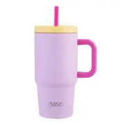 OASIS S/S DOUBLE WALL INSULATED "JNR COMMUTER" TRAVEL TUMBLER 700ML BUBBLE PINK