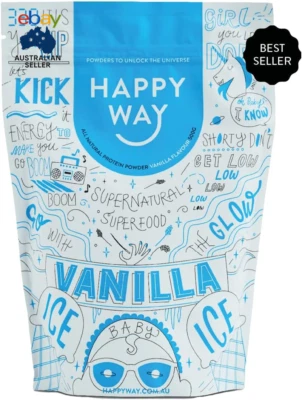 Vanilla Whey Protein Powder - 1Kg | Smooth Vanilla Essence | Supports Toning & M