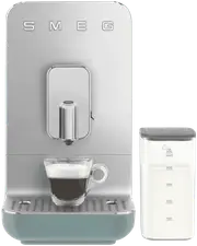 Smeg Bean To Cup Coffee Machine With Milk Steaming System Emerald Green