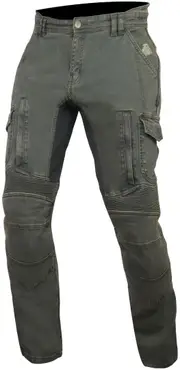 Trilobite Acid Scrambler Motorcycle Jeans, green, Size 30 32 for Men