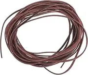 COHEALI Versatile 10 Yard Faux Leather Cord 3mm Flat for Jewelry Shoes DIY Projects