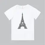 T365 MIT 親子裝 T恤 童裝 情侶裝 T-SHIRT 短T EIFFEL TOWER 巴黎鐵塔 潮流 男女皆可穿