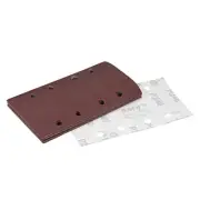 240-Grit 8-Holes Hook and Loop Sanding Sheet 7.3" x 3.6" Wet Dry Sandpaper 10pcs