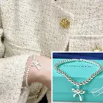 精品二手 TIFFANY.& CO.蒂芙尼 ❗️ 新款❗️ ☀蝴蝶結手鏈 手環 簡約時尚 實拍+實拍