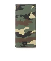 Patch printed wallet One size Green