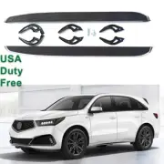 Running board fits for 2014-2021 Acura MDX side step nerf bars protect pedals