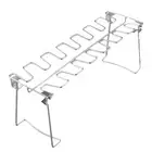 14 Slot Stainless Steel Chicken Leg and Wing Rack for Grill and Oven