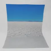 Model Car Backdrop Background Sheet 1:18 Scale Diorama Salt Plane Flat Pan - A2