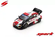 1:43 SPARK Toyota Yaris Gr Hybrid Rally1 #17 2Nd Rally Japan 2023 S6732 Model
