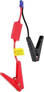 VALICLUD Portable Emergency Starter Clamp for Car Jump Starter Durable Alligator Clip Battery Charger Extreme Temperature Resistant Compatible with Jump Starters and Mobile Chargers