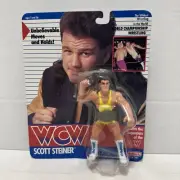 Vintage Galoob 1990 WCW SCOTT STEINER Wrestling Figure