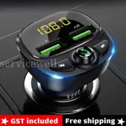 Car Kit Wireless Handsfree Bluetooth MP3 Player/USB Charger FM Transmitter Radio