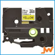 Brother TZe-FX651 Label-Making Tape Black on yellow TZ