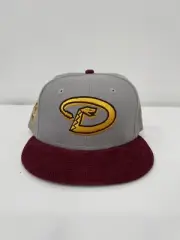 Arizona Diamondbacks New Era Hat Club Exclusive Corduroy Brim Fitted Cap 7 1/4