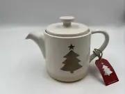 Harvest Green Studio Ceramic 4x6in Christmas Tree Teapot BB02B48011