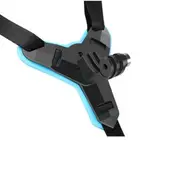 Helmet Belt Mount for GoPro HERO7 /6 /5 /5 Session /4 Session /4 /3+ /3 /2 /1, Xiaoyi and Other Action Cameras
