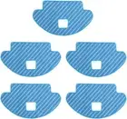 5pcs Mop Colths for Ecovacs Deebot Ozmo 930 Robotic Vacuum Cleaner Parts