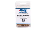 KREG P-PNT Paint Grade Wood Plugs 1-1/2 in. 50 pk