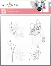 Altenew Anemone Branch Stencil Set