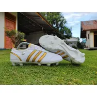 在飛比找蝦皮購物優惠-足球鞋 Adida Adipure Fg - 白金足球鞋
