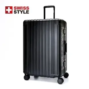 (熱賣鋁框款！)【SWISS STYLE】VOYAGER 航海家系列-29吋輕奢鋁框行李箱 (皓月銀)