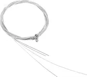 VICASKY 6 Pack Acoustic Guitar Strings Silver Plated Replacement Strings for Classical Folk Guitars Easy Install Rich Tone