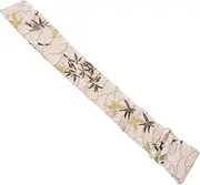 Milisten Vintage Style Folding Fan Bag Hand Fan Holder with Drawstring for Weddings Parties and Versatile Storage Pouch Pens and Tableware Durable and Reusable