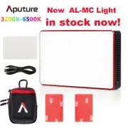 Aputure AL-MC Portable LED Light 3200K-6500K RGB light HSI/CCT/FX Video Lighting