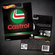 Castrol WRC GR YARIS COROLLA Custom Hot Wheels Premium Card 1:64 JGTC GT SUPRA