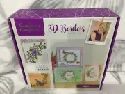 Crafters Companion Subscription Box #30 3D Borders Craft Kit Sealed 732455