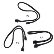 Computer Video Card Modular PSUs 8PIN to GPU 8Pin 6+2Pin Adapter Cable