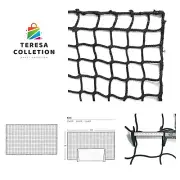 Soccer Backstop Net, Sports Practice Barrier Net, Soccer Ball Hitting Netting...