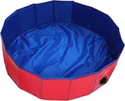 Swimming Pool Foldable Pools Pool Dog Plastic Dog Pool Dog Tub Pools for Dogs Portable Dog Pool Puppy Pool Folding Pool Portable Pool Pet Swimming Pool Red PVC