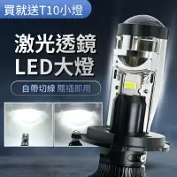 在飛比找樂天市場購物網優惠-【迷你魚眼25MM】超亮聚光LED魚眼大燈 機車大燈H4 H