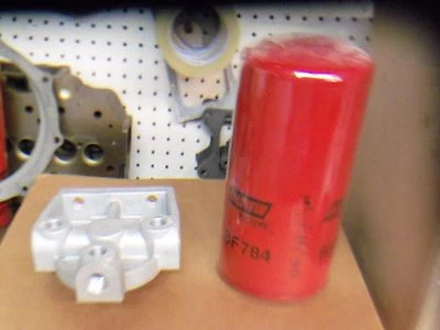 DETROIT DIESEL CATERPILLAR CUMMINS PRIMARY FUEL FILTER HOUSING MACK VOLVO
