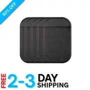 Washable Anti-Slip Dashboard Mat for Radar Detectors & Mobile Devices - 5 Pack