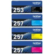 GENUINE Original Brother TN 253 257 Ink Cartridge Toner Value Pack Option