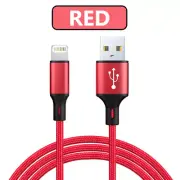 Apple Charger RED Cable Cord for Apple iPad tablet iPhone 14 13 12 11 pro MAX XR